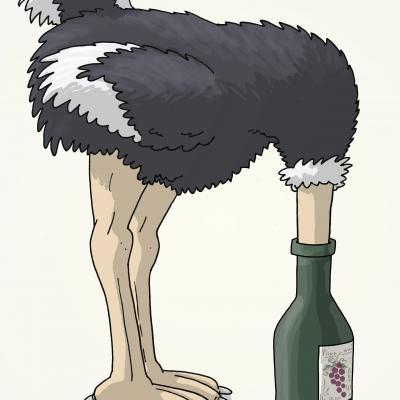 Demattio Rainer Ostrich And Wine