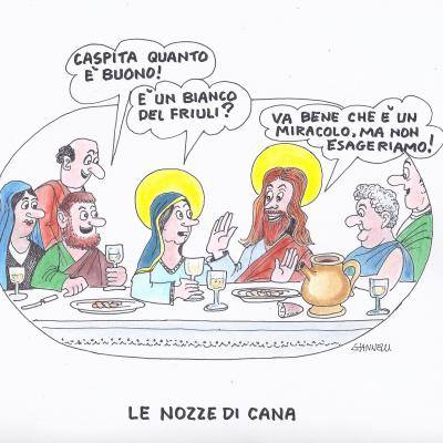 Emilio Giannelli Le Nozze di Cana